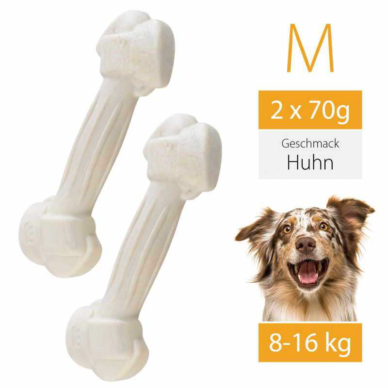 Product Image for Ferplast 2pck. Goodbite Natural Chicken M tyggebein hund 13,5cm / 2x70g