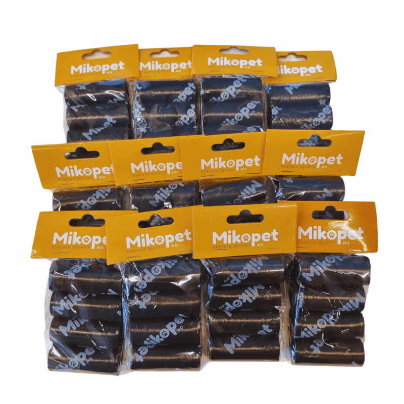 48 pack Mikopet hundeposer (720 poser) Hund