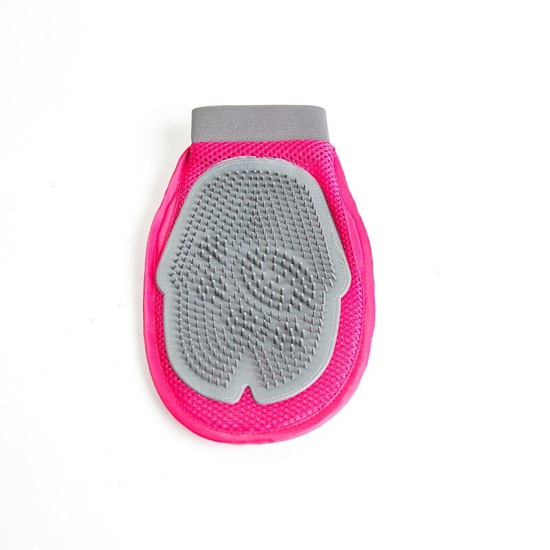 Product Image for Badevott striglehanske for badekar hund og katt - Rød