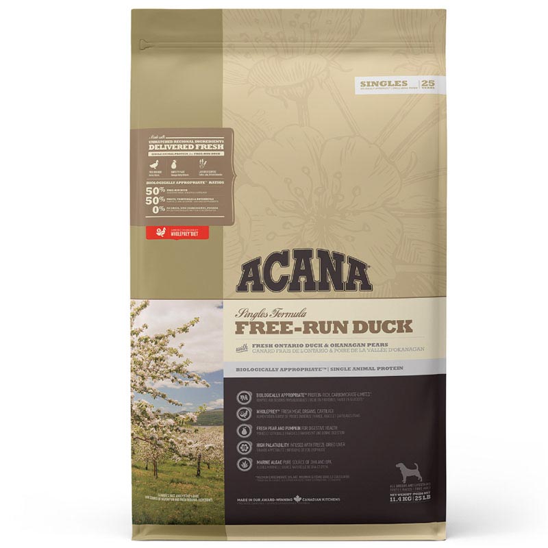 Product Image for Acana Dog Free-Run Duck 11.4kg - alle raser og aldre