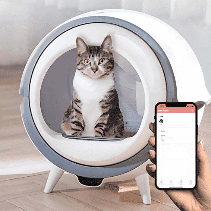Product Image for Automatisk selvrensende kattedo med mobil app