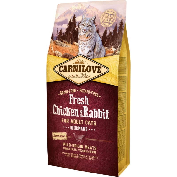 Carnilove Cat Adult kylling og kanin 2kg