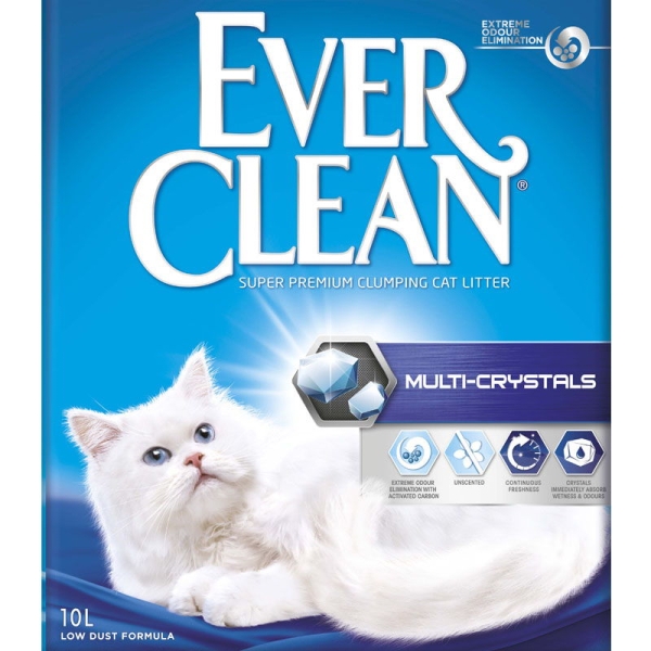 kattesand, ever clean, everclean multi crystals