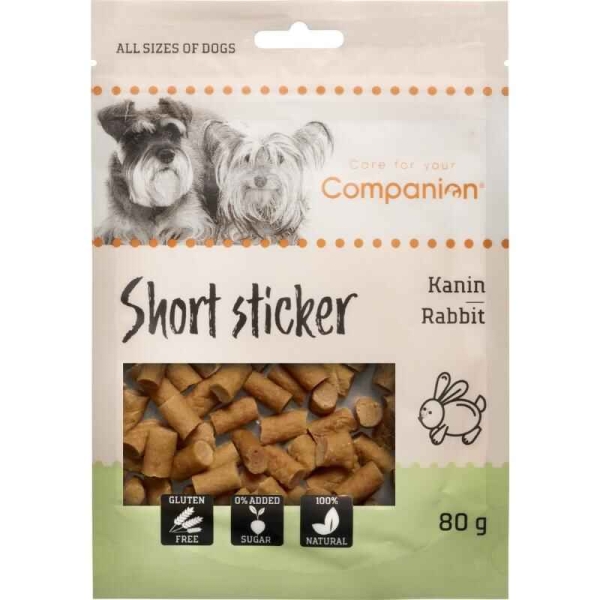 Godbiter til hund, godbiter til valp, kanin godbiter hund, companion kanin godbiter