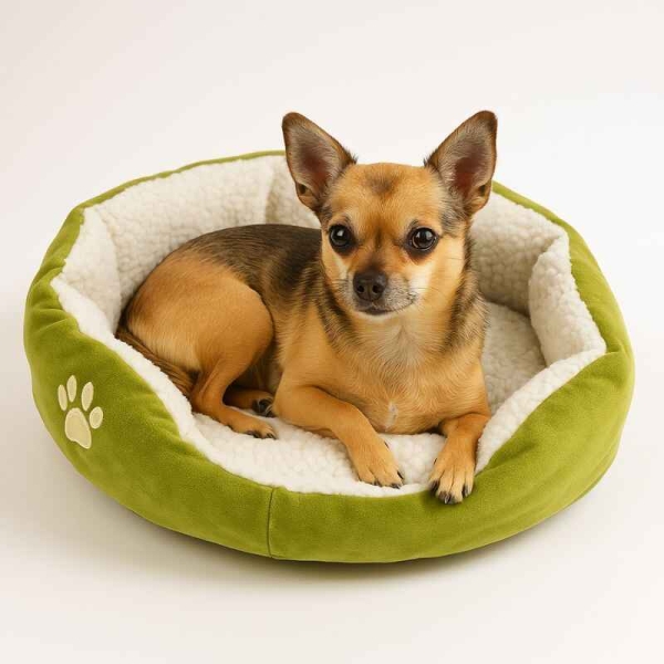 billig katteseng, billig hundeseng, grønn hundeseng, grønn katteseng