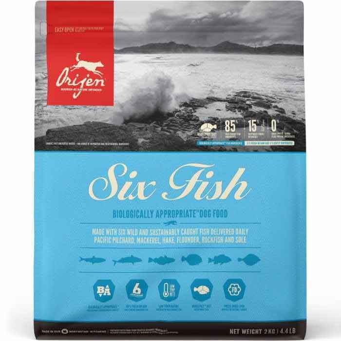 Orijen six fish 11 4 kg cheap