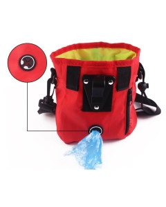Godbitpose med skulder og beltestropp - Rød