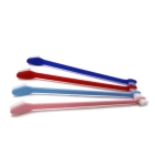 Dobbel tannbørste med liten og stor børste - Lyseblå