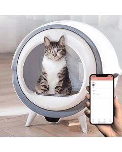 Automatisk selvrensende kattedo med mobil app