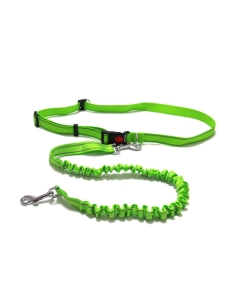 Magebelte til hund: Elastisk 80-140cm, synlig farge og refleks