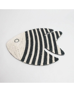 Fisk sisal klorematte til katt - 48x38cm
