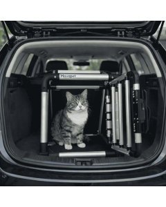 Mini bilbur til katt og de minste hundene: 40x40x40cm