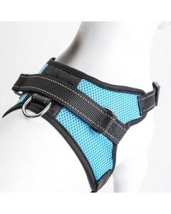 LEO-K9 hundesele i pustende air mesh materiale