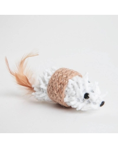 Museleke katt med kloretau og fjærhale