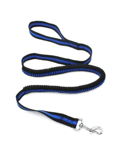 Solid elastisk hundebånd | kobbel 120-210cm