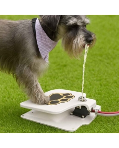 Vannspreder til hageslange, la hunden styre vannet