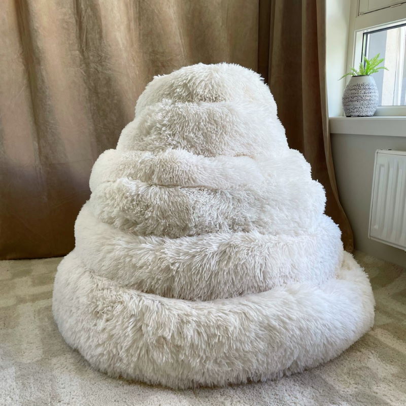 Product Image for Myk donut hundeseng og katteseng i 6 størrelser