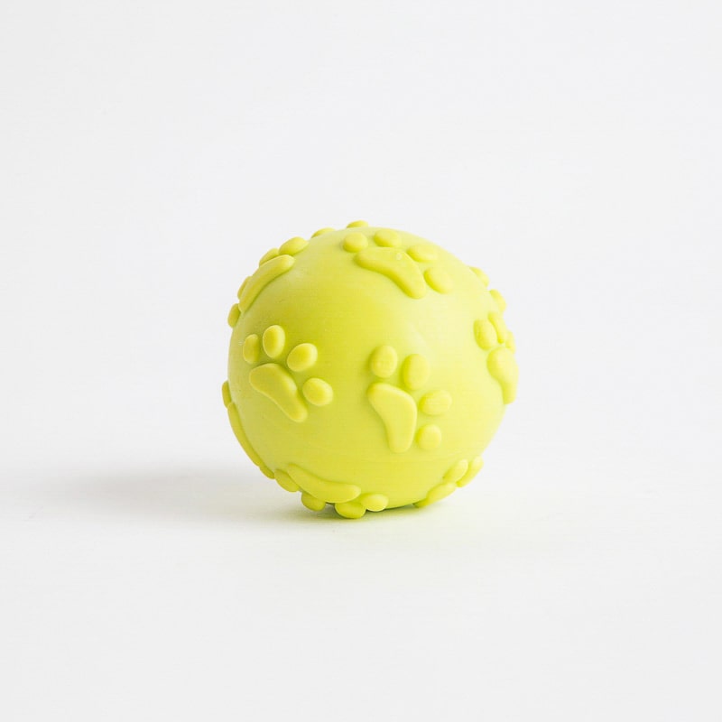 Gnageball for hunder i TPR gummi | 7cm Hundeleker