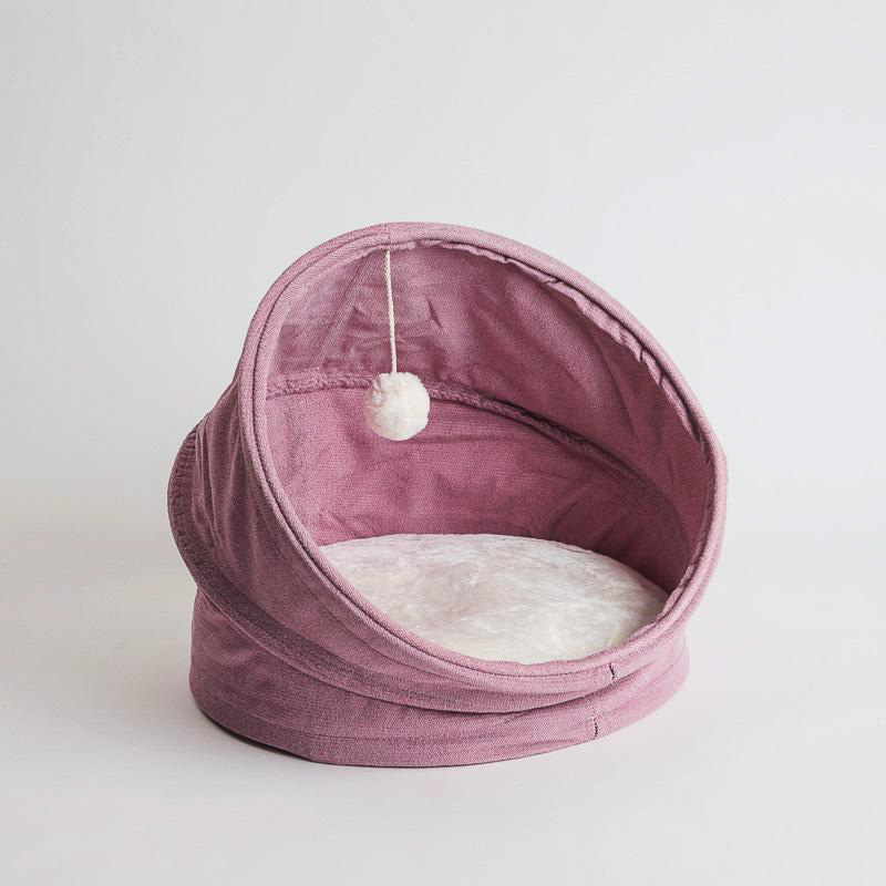 Product Image for Kattehule, divan med løs pute 44x48x40cm - Rosa