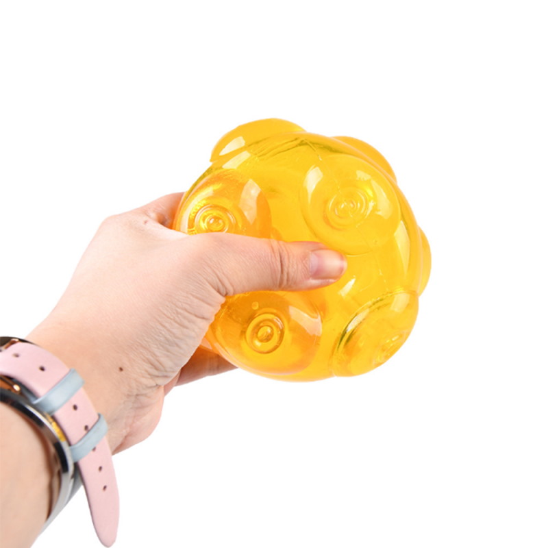 Hundeleke | Myk TPR gummi lydball, store hunder, 10cm Sommerprodukter