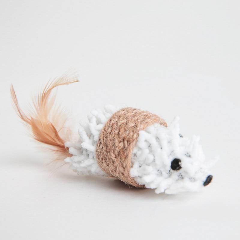 Product Image for Museleke katt med kloretau og fjærhale