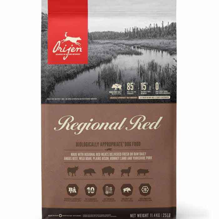 Product Image for Orijen Dog Regional Red 11.4kg med 5 kjøttslag - alle raser og aldre