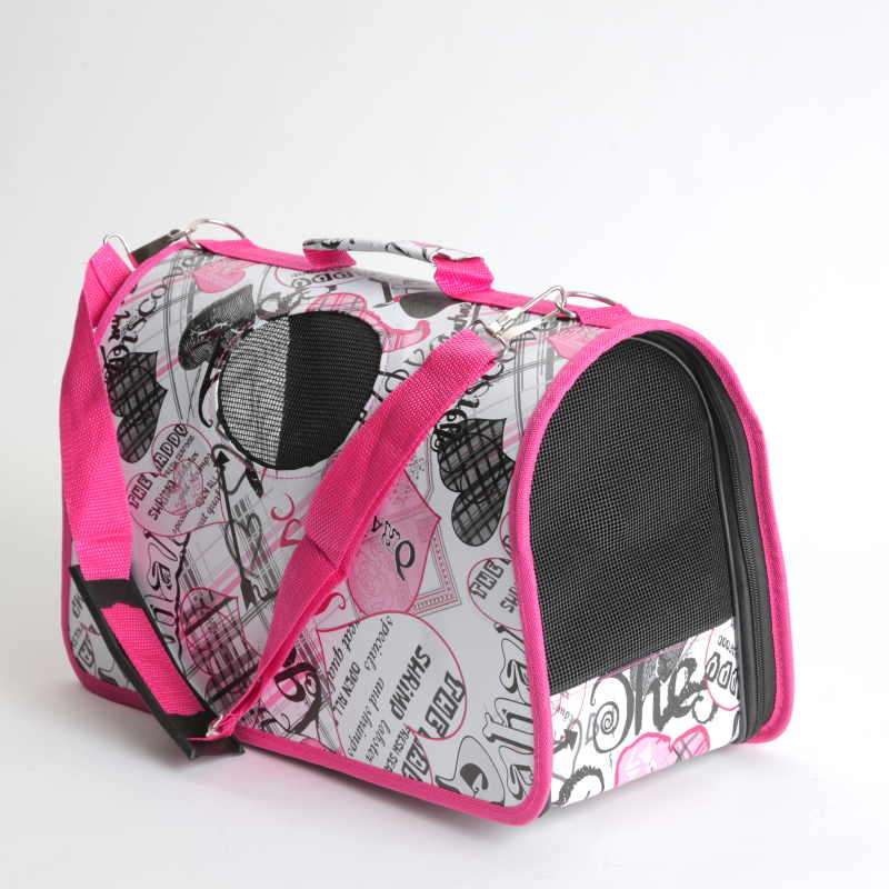 Product Image for Hundeveske | skulderveske hund og katt – hjertemønster 43cm