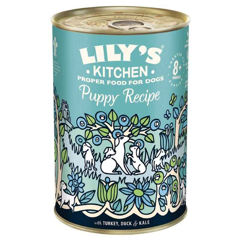 Product Image for Lilys Kitchen Turkey and Duck Puppy recipe 400g