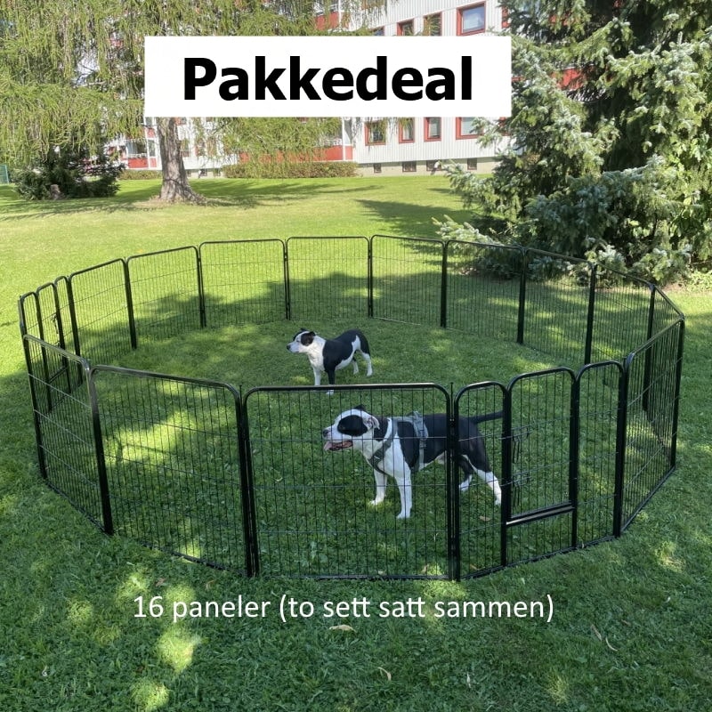 Product Image for Hundegjerde 16 paneler med to innganger