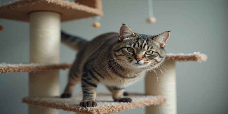 Kloremøbler til katt: Hvor høyt bør det være?