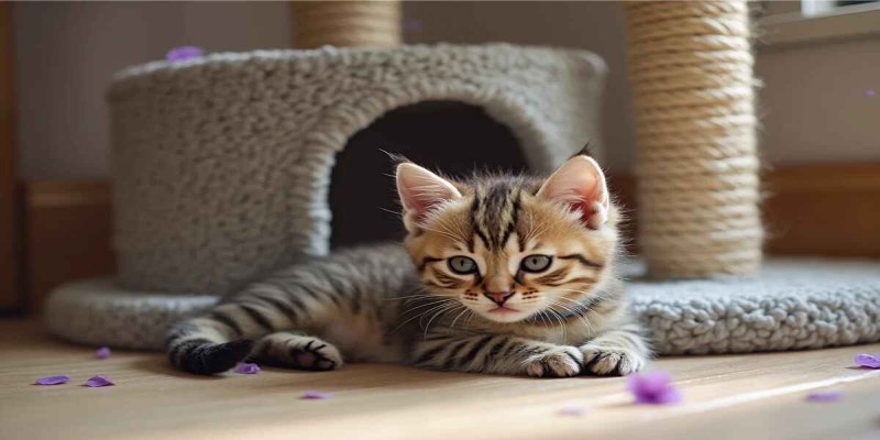 Kloremøbler til katteunge: Hva bør du tenke på?