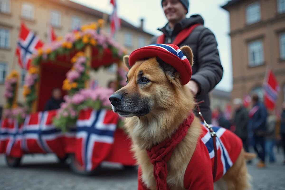 Gjør din 17. mai hund festklar med stilige tilbehør fra Mikopet