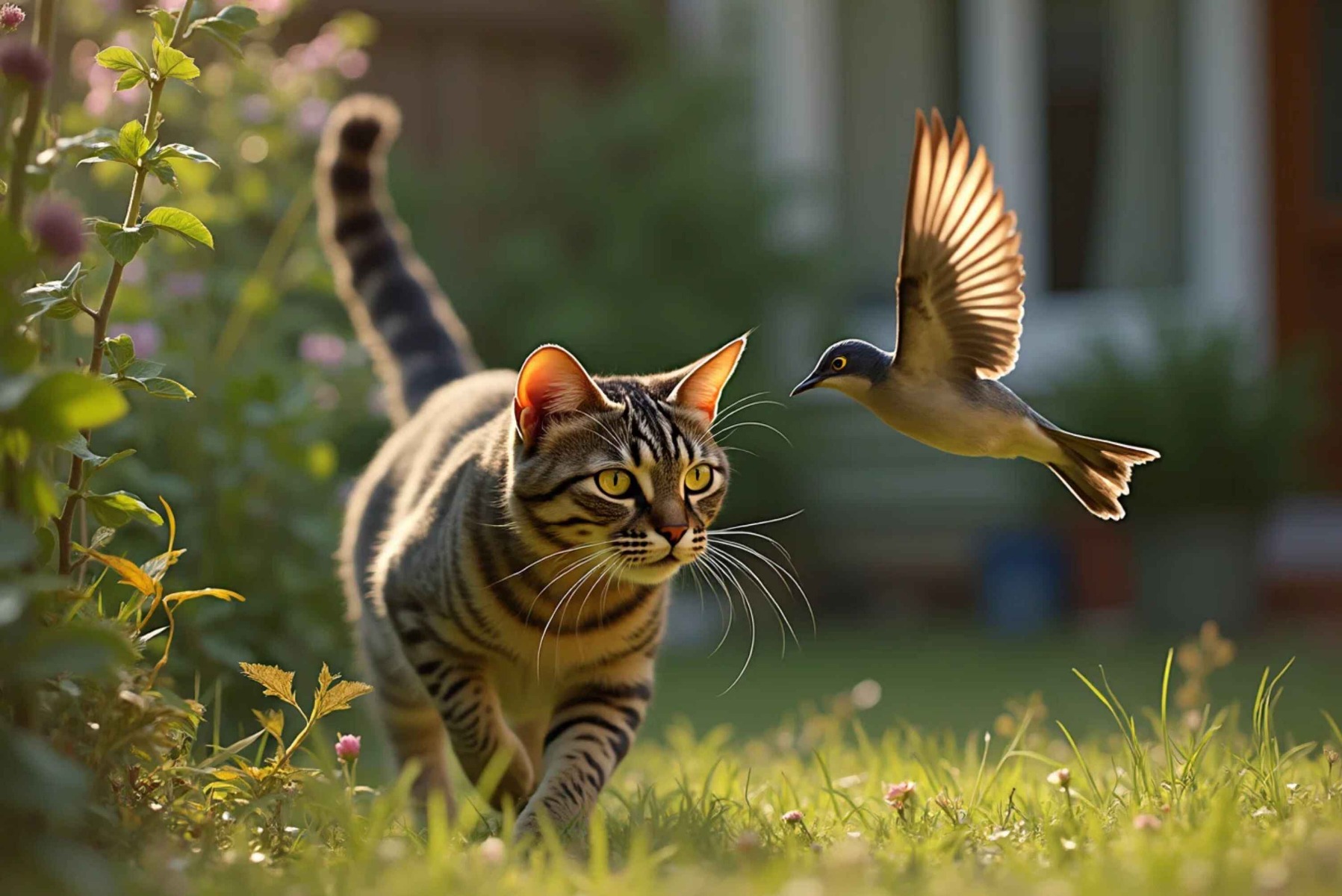 Kattenes påvirkning på fugleliv