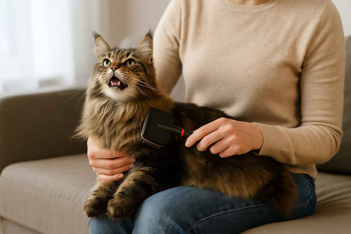 Maine coon katt: slik holder du pelsen sunn og flokefri