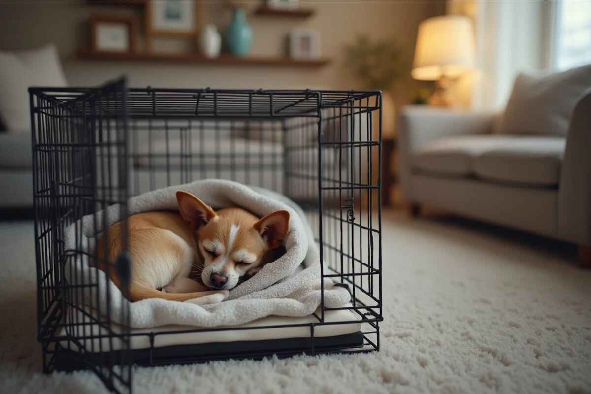Hundebur: Hvor lenge kan hunden være i bur?