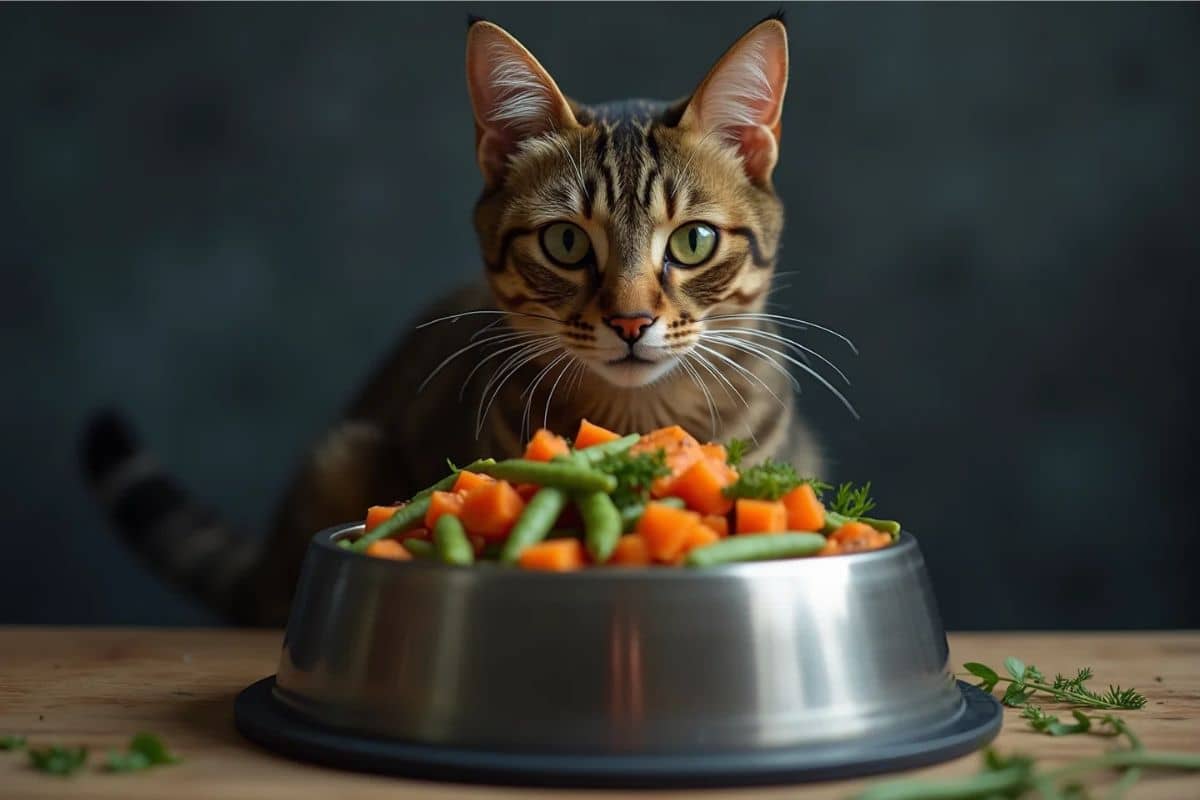 Kattemat: Er det mulig å gi katten vegetarisk kattemat?