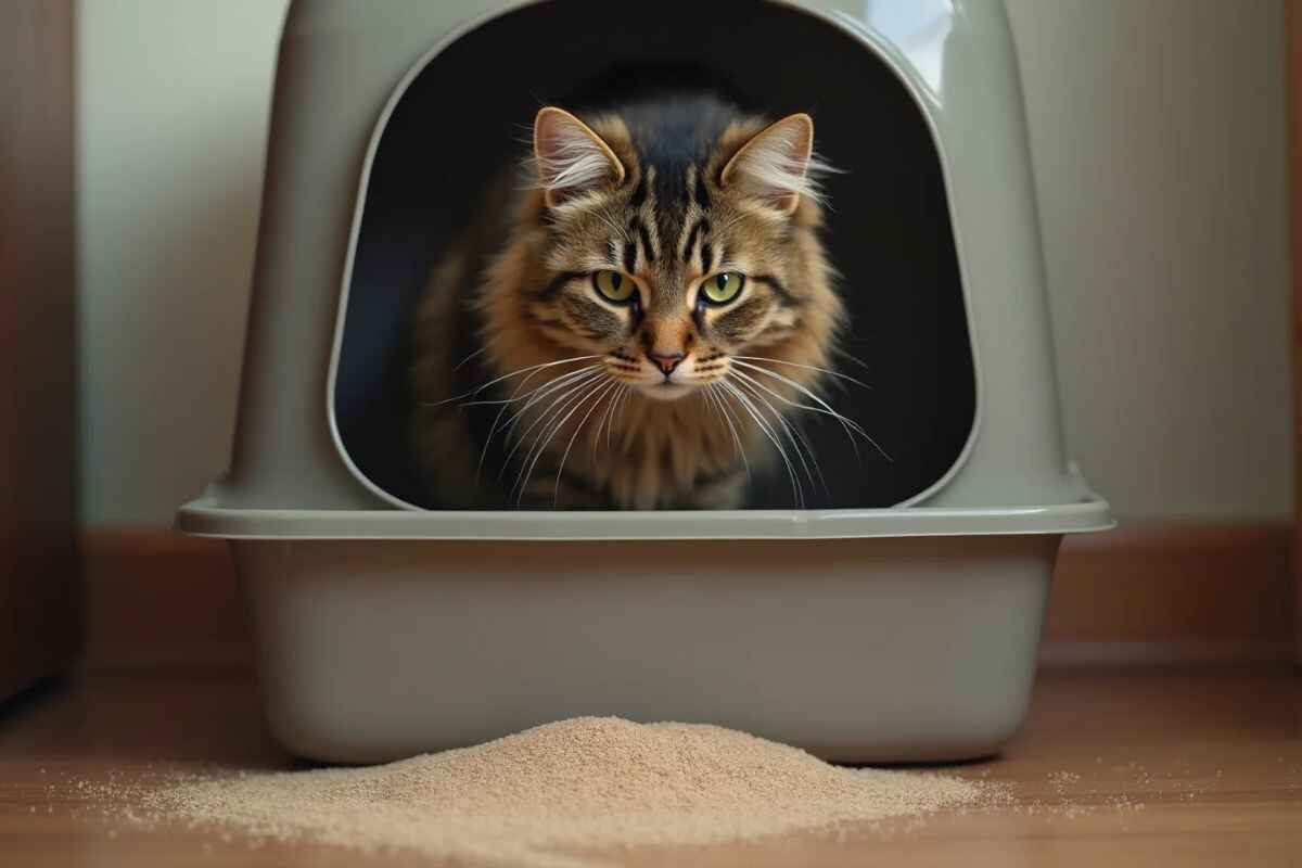 Kattedo: Graver katten for mye i kattedoen?